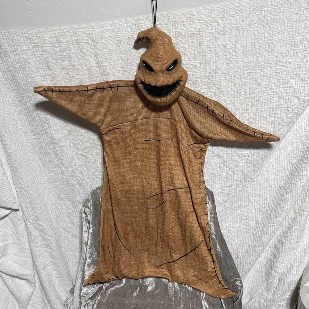 Nightmare before Christmas Brown Burlap-looking Fabric Decor Figure